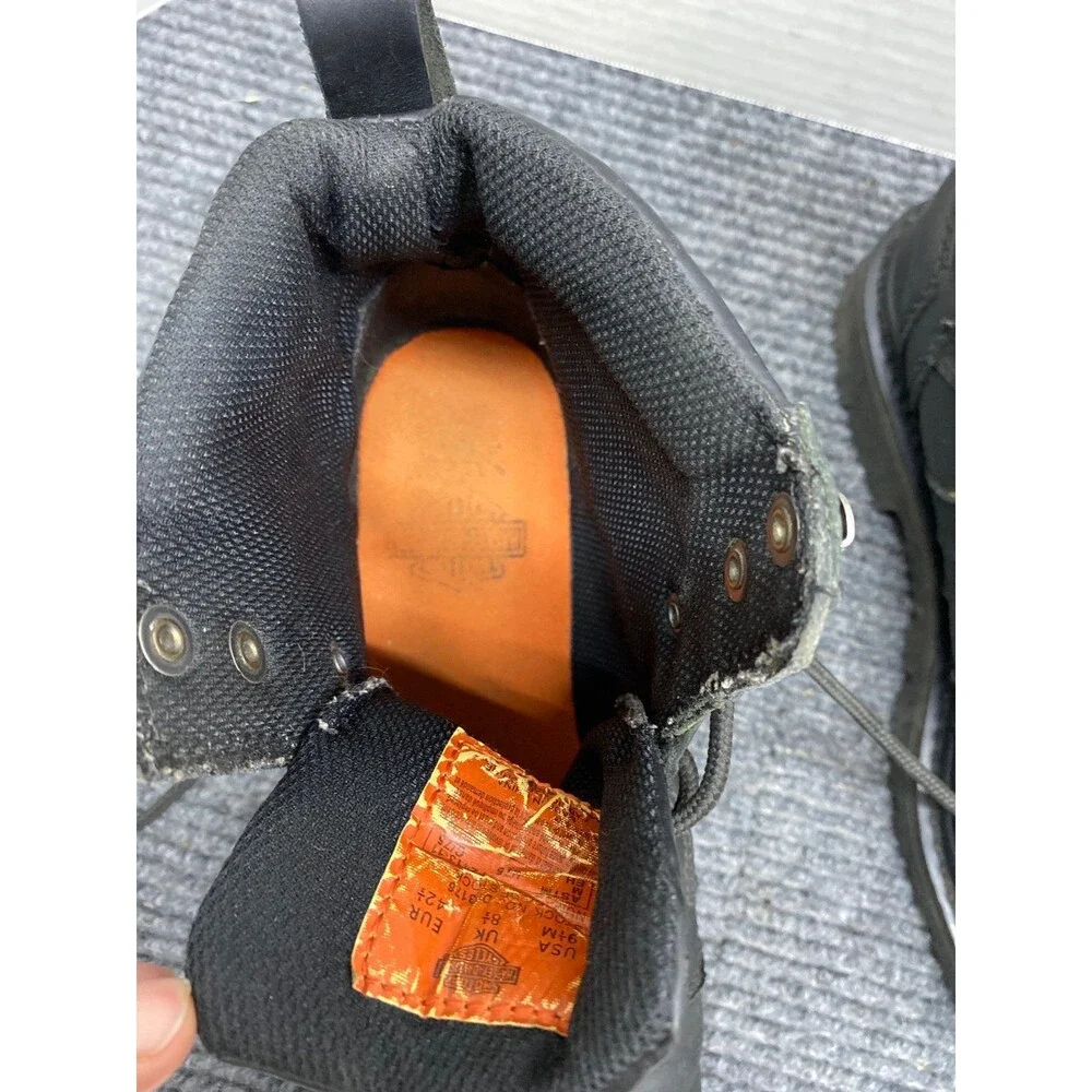 Harley Davidson Chad 5” steel toe motorcycle boot 9.5